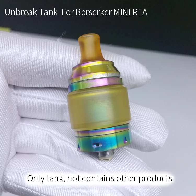 1 шт. пластиковая трубка для Berserker Mini RTA 22 мм сменный бак пузырьки жира обычная Staight