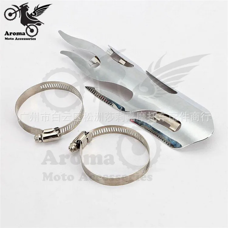 Индивидуальная огненная стильная мотоциклетная выхлопная крышка глушителя для