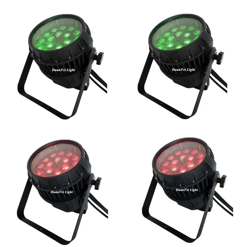 8 светильник s водонепроницаемый светодиодный zoom par 18x15w dmx rgbwa уличный led ip65 |