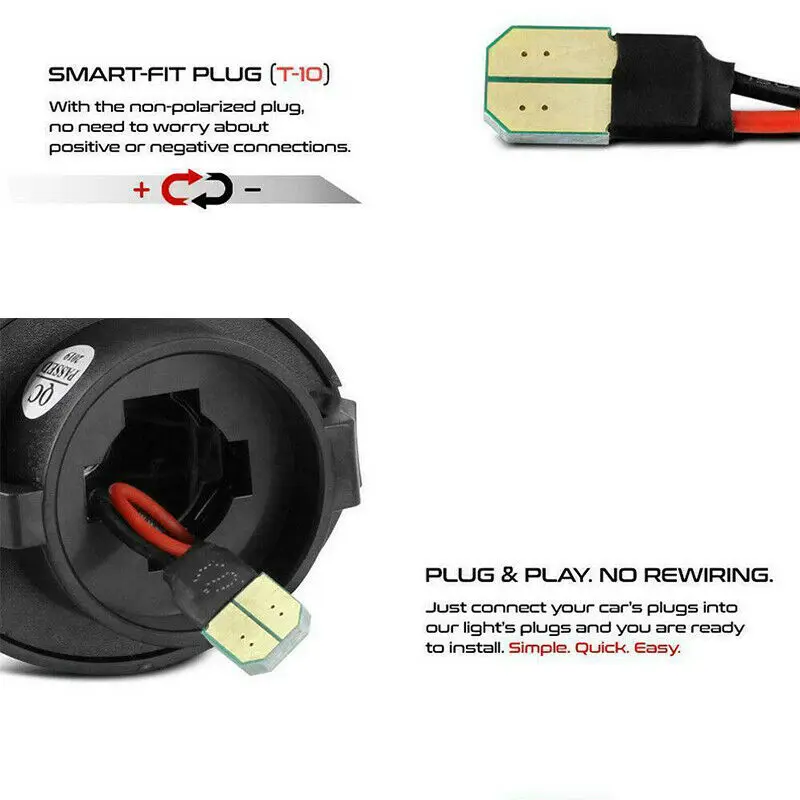Фото 1 пара ярких светодиосветодиодный SMD для подсветки номерного знака для пикапа Ford F-150 1990-2014 XR657 №4