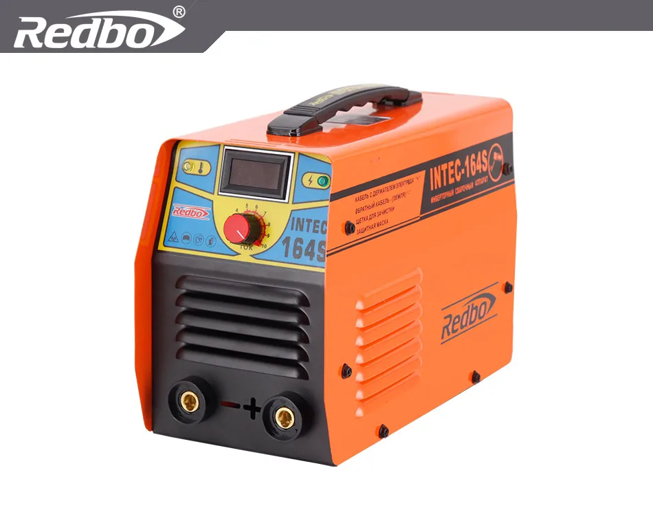 REDBO INTEC/MMA/ZX7/ARC-164S DC дуговой электросварочный аппарат сварочный аппарат для сварки рабочих и электрических рабочих инверторный фонарь