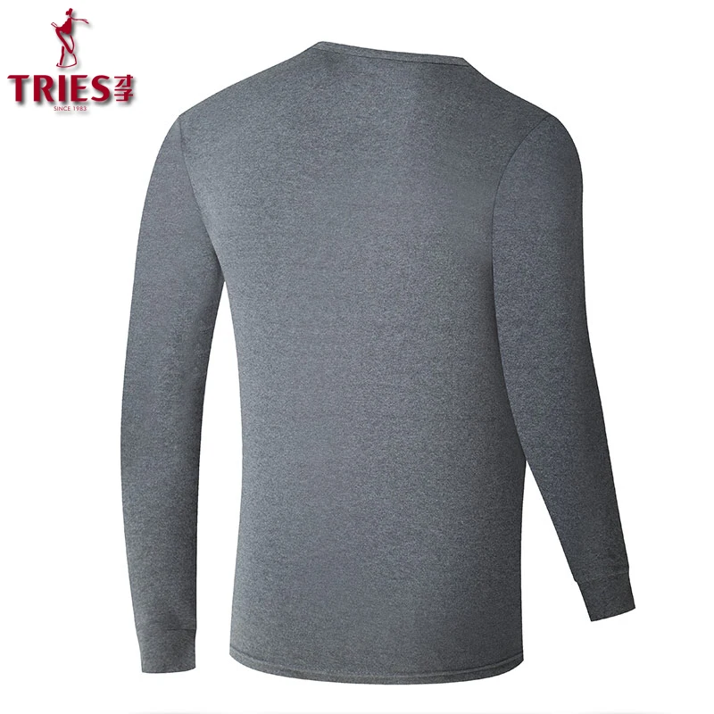 Пробует 100% хлопок осень зима круглый вырез теплые подштанники набор для мужчин