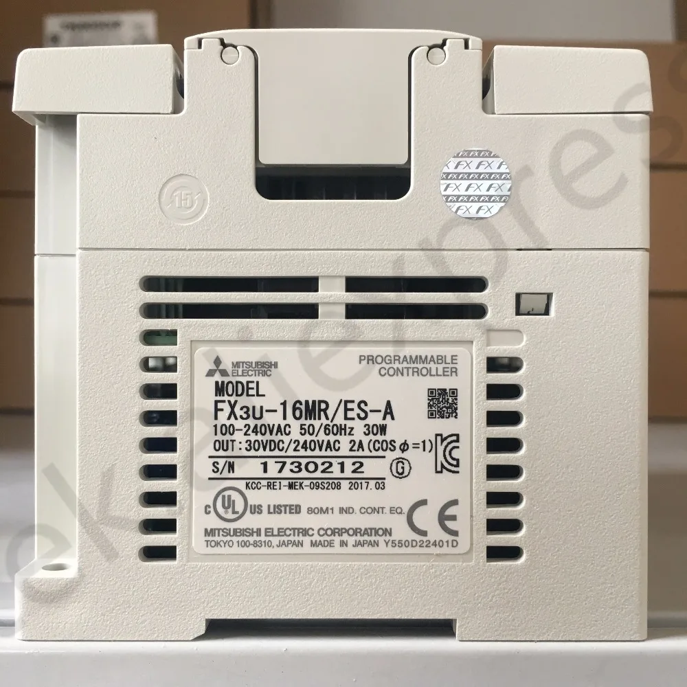 FX3U-16MR-ES-A MELSEC-F PLC 8 DI &amp DO Relay (Brand New Original) | Инструменты