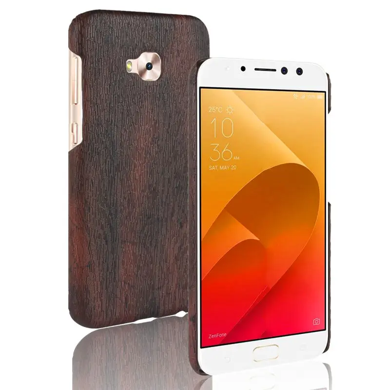 

SuliCase Leather Case for Zenfone 4 Selfie Pro ZD552KL Wood Grain Phone Case Cover for Asus Asus Zenfone 4 Selfie Pro ZD552KL