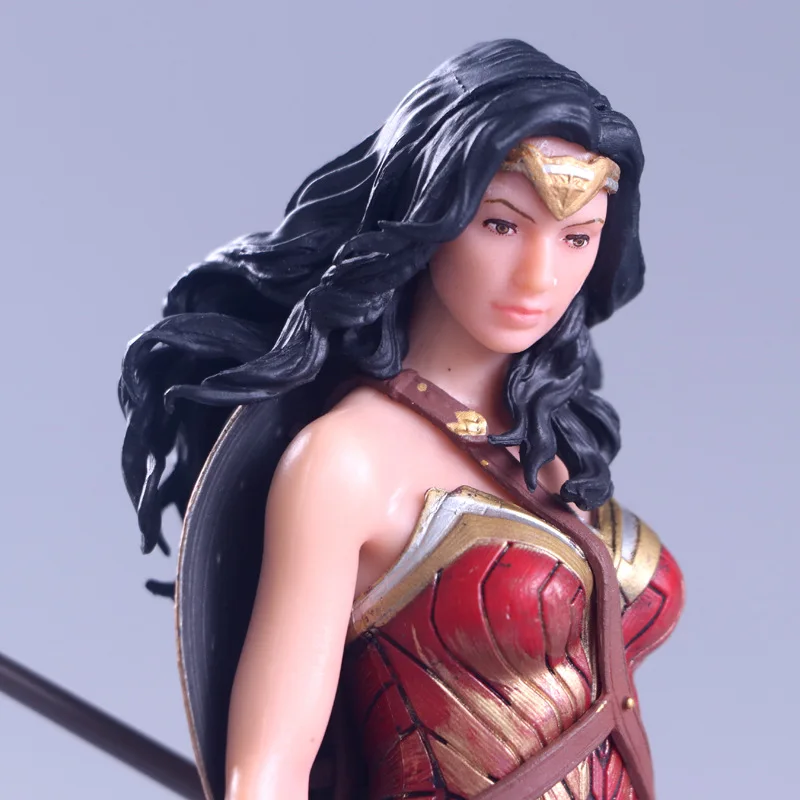 DC Justice League ARTFX + Wonder Woman статуя коллекция подвижная фигурка модель игрушки 17 5