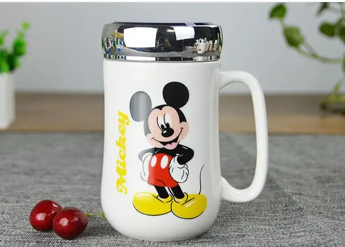 1 шт. керамическая кружка для чая и кофе с Микки Минни лучший рождественский