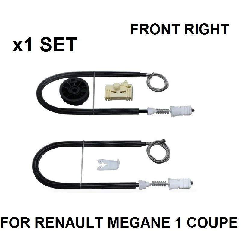 FOR RENAULT MEGANE COACH MK I COUPE ELECTRIC WINDOW REGULATOR REPAIR KIT FRONT LEFT/RIGHT 1996-2003