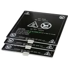 Нагревательная кровать Anet A6 A8 MK3 12 В, алюминиевая кровать с подогревом 220*220*3 мм, Модернизированная с MK2B и MK2A для 3D-принтера Mendel RepRap i3