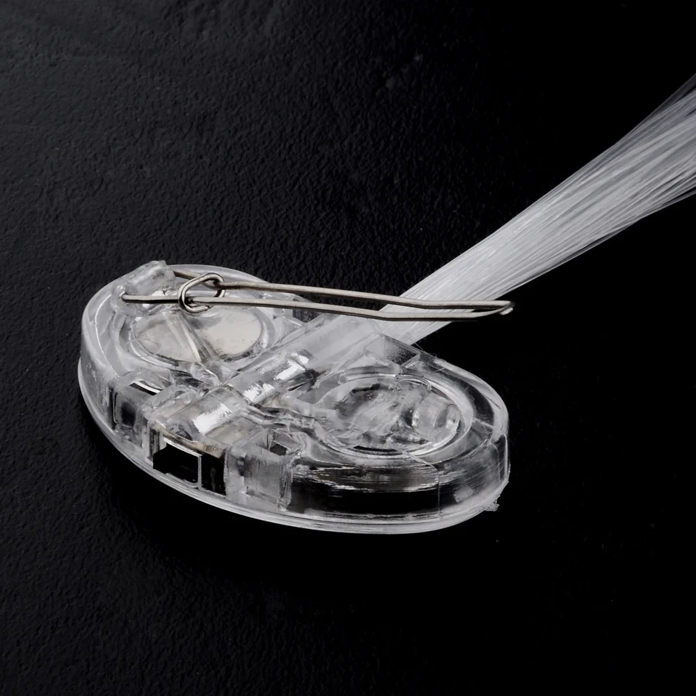 Украшения для Хэллоуина Rave 6 шт. светящееся волокно светодиодный цвет волосы