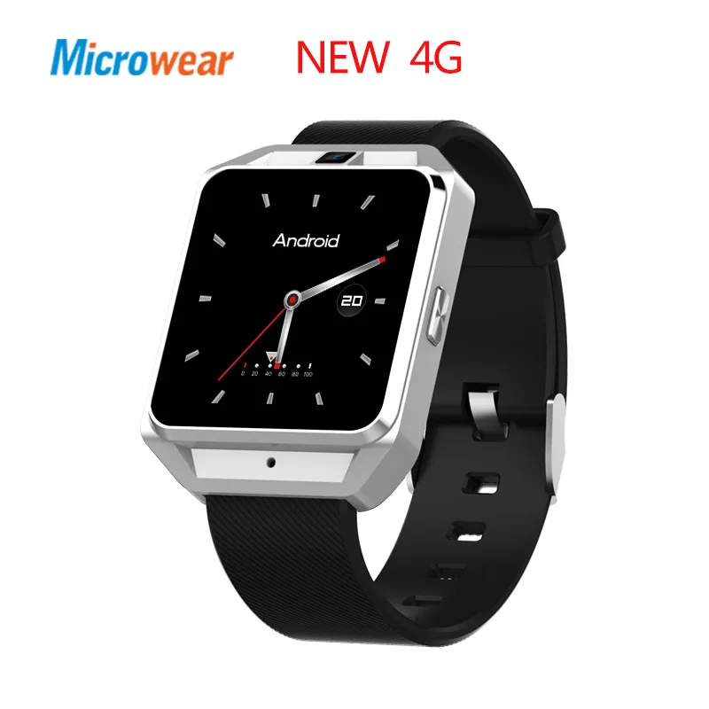 Смарт-часы Microwear H5, 4G, Android, ios, телефон, MTK6737, четыре ядра, 1 ГБ ОЗУ, 8 Гб ПЗУ, gps, WiFi, сердечный ритм, умные часы