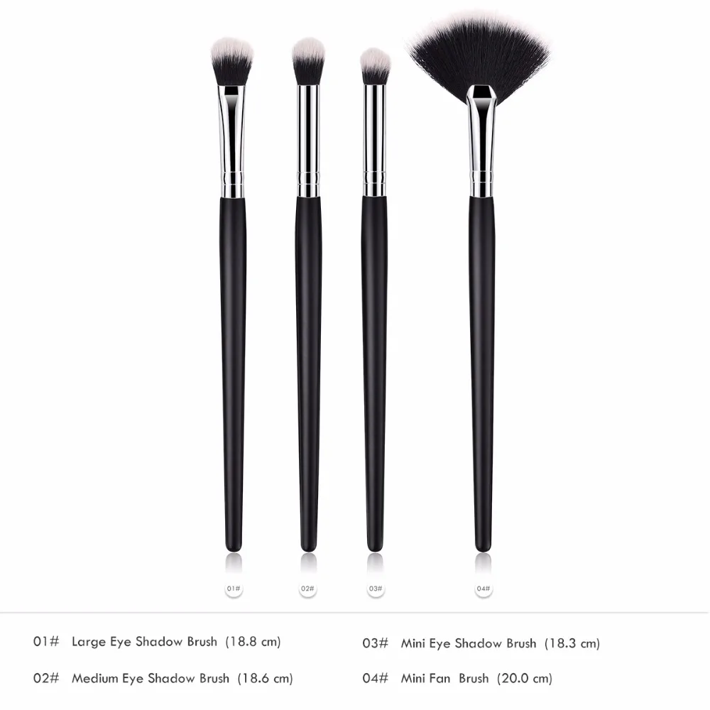 4 шт. кисти для макияжа|Аппликатор теней век| |