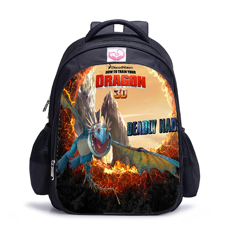 backpack 7 16 дюймов мультфильм Как приручить дракона 3 детские школьные сумки ортопедический рюкзак детский школьный рюкзак для мальчиков и девочек Mochila Infantil сумки - Цвет: backpack 7