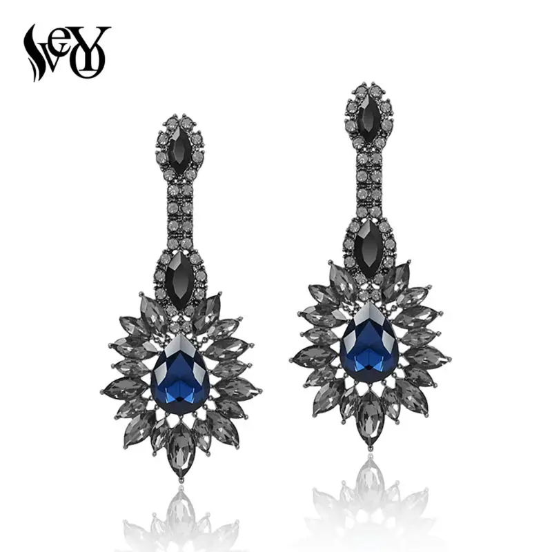 

VEYO Crystal Earrings For Women Drop Earrings Vintage brincos Pendientes Zinc Alloy Lead free nickel free