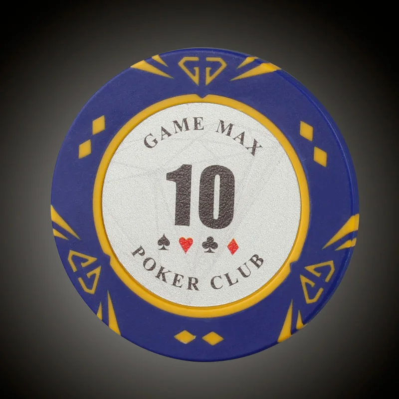 Новые 2016 алмазные покерные чипсы 14 г глина + железо ABS для казино Техасский покер