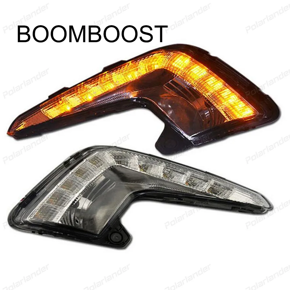 Boomboost 2 шт. сигнальные лампы дневного Бег огни Тюнинг автомобилей для K/Ia K/2/R/IO 2011