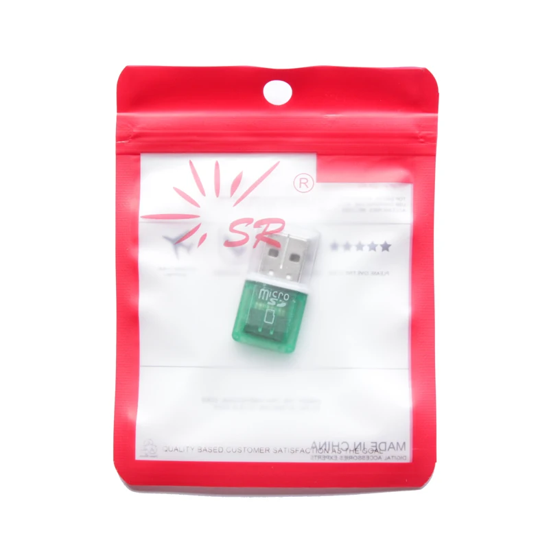 SR 2 шт./лот прозрачный Картридер для Micro SD USB кардрид OTG адаптер Lector de days ПК ноутбука