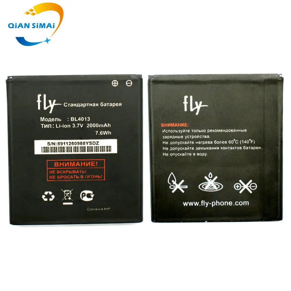 QiAN SiMAi 1 шт. Новинка 100% Высокое качество BL4013 батарея для FLY IQ441 BL 4013 мобильный