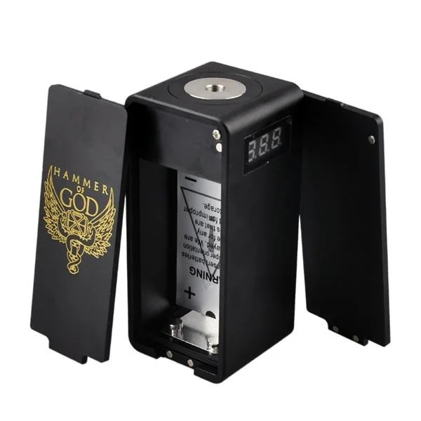 Электронная сигарета Hammer of God V2 коробка мод мощный механический для мех RDA RTA RBA RDTA