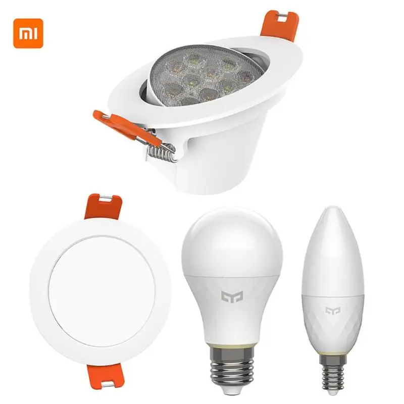 Xiaomi 6 Вт модули для автоматизации умного дома Yeelight Bluetooth сетка версия приложения дистанционное управление домашний спальня умный светильник