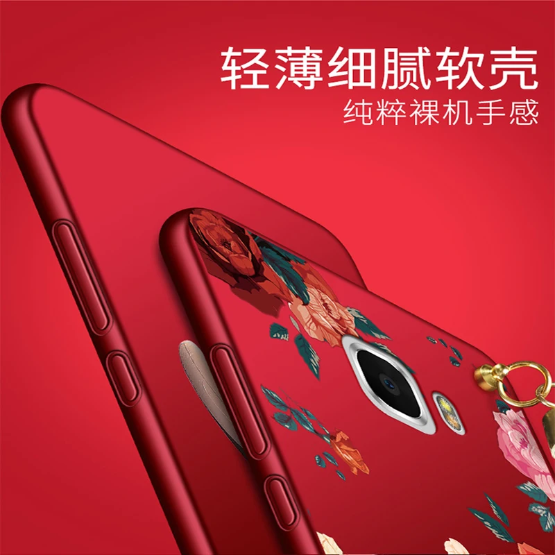 Мода мягкий чехол для samsung Galaxy C7pro C 7 pro Чехол телефона задняя крышка 3D цветок кожи