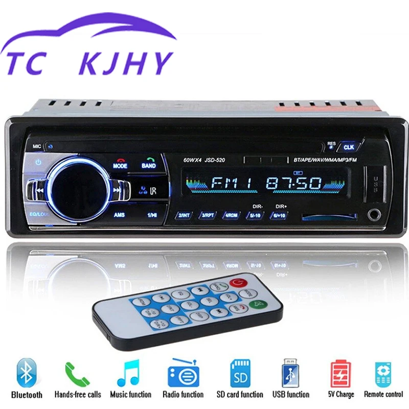 Автомобильный MP3-плеер OLED цветной экран Bluetooth авто карта машина радио для