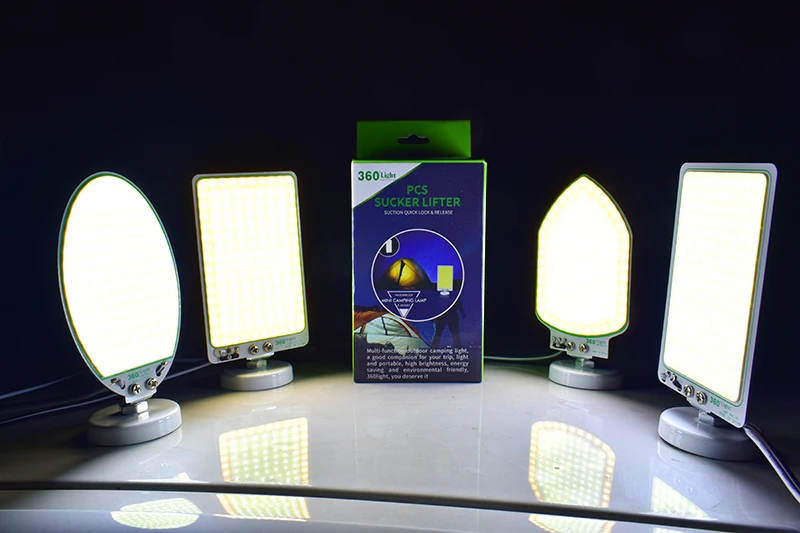 360light COB 12в фонарь для кемпинга фонари кемпинговый водостойкий светодиодный освещение для в полевых условиях Дорожная Поездка Вечерние