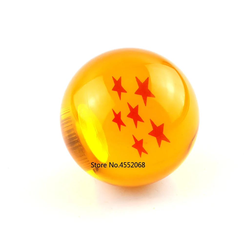 Оранжевый Dragon ball Z редкая акриловая ручка переключения передач 54 мм диаметр 1-7 звезда
