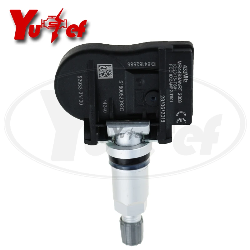 Система контроля давления в шинах 433 МГц TPMS датчик для Sonata Equus Santa Fe Kia Carens Ceed