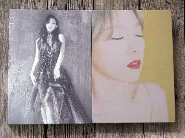 SNSD Taeyeon autographed подписанный первый альбом мой голос CD + Фотокнига плакат новый