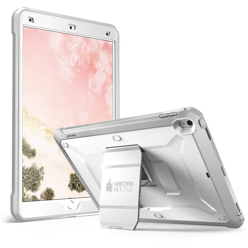 White Для ipad PRO 10,5 чехол, для ipad Air 3 SUP чехол UB PRO сверхмощный прочный Чехол на весь корпус со встроенной защитной пленкой - Цвет: White