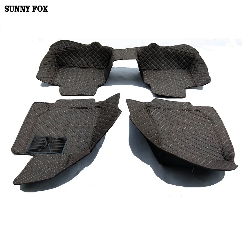 SUNNY FOX автомобильные коврики для Audi Q3 Q5 Q7 A4 A6 A7 A8 8l 5D heavy duty all weather Тюнинг автомобилей
