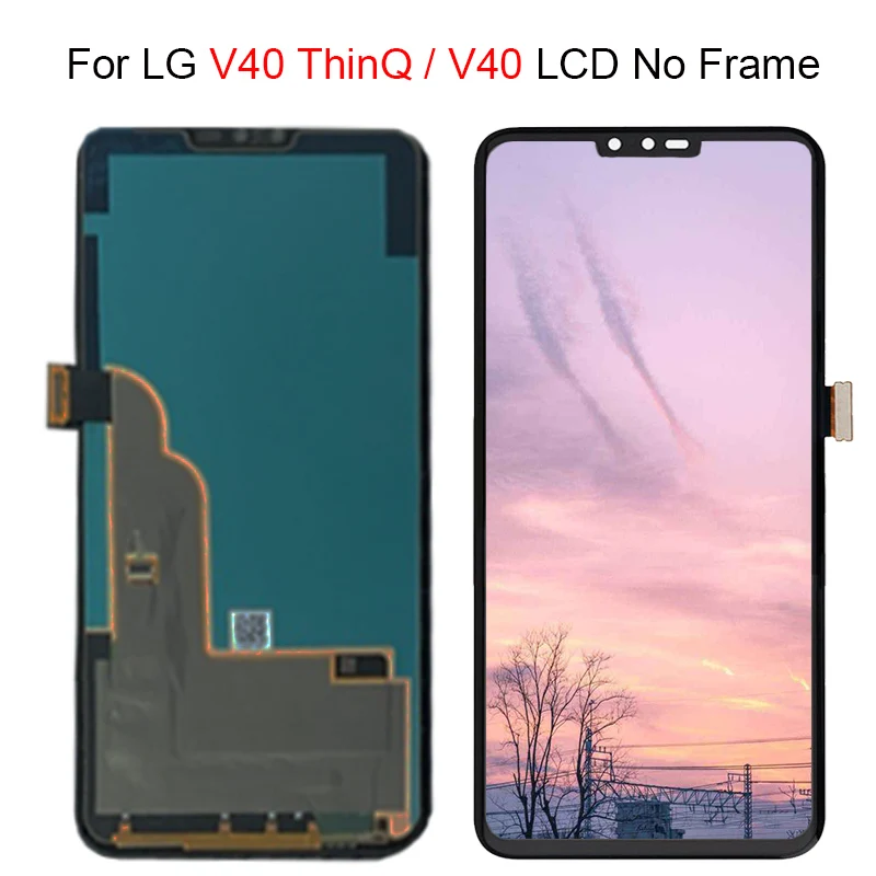 6 4 &quot100% протестированный для LG V40 ЖК экран кодирующий преобразователь сенсорного