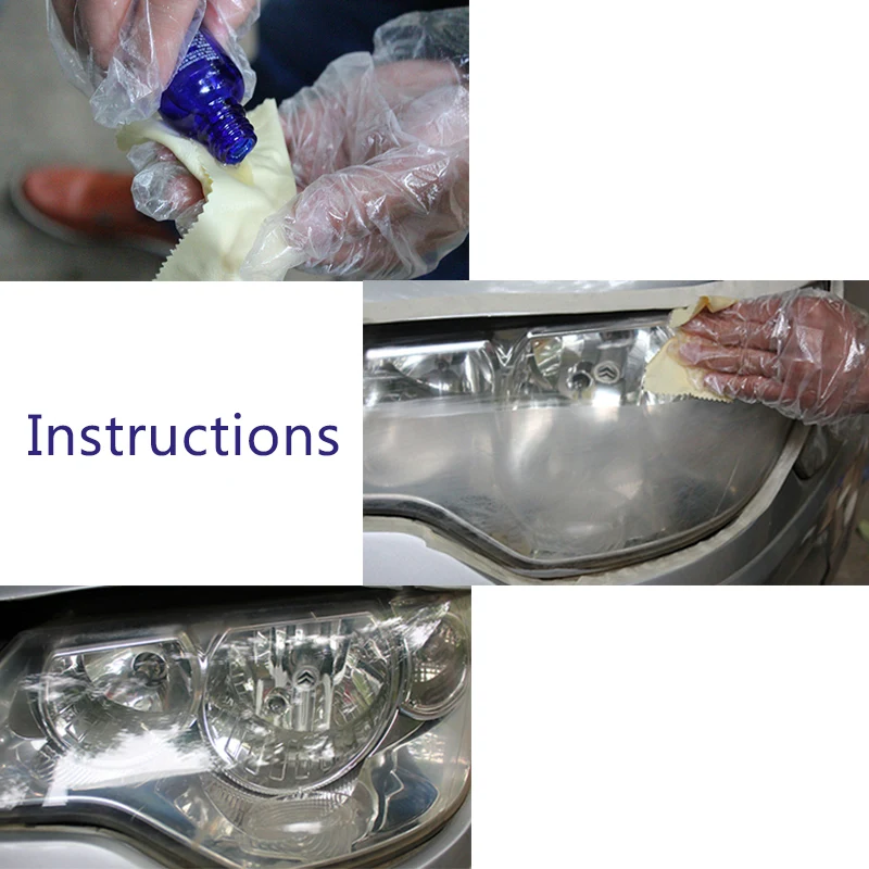 OVERE 1Set Car headlight renewal repair agent Head lamp Polishing For BMW E46 E60 Ford focus 2 Mazda 3 Volkswagen Polo Golf 4 | Автомобили