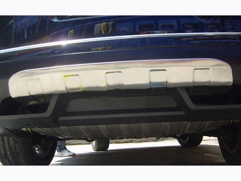 Защита переднего и заднего бампера из нержавеющей стали для Porsche Cayenne 2008 2009 2010 2011