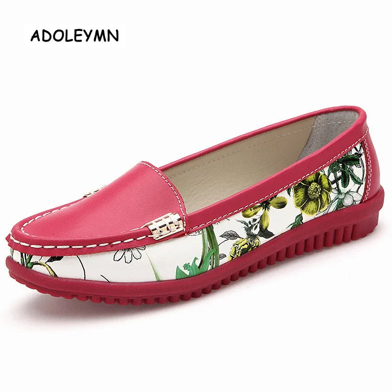 2017 г. Новое поступление женская обувь из натуральной кожи лоферы на плоской