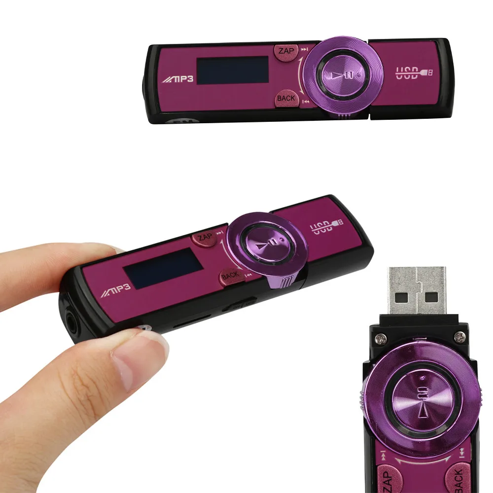 Портативный MP3 музыкальный fm-радио reproductor de alta fidelidad USB ЖК-экран музыкальный плеер без потерь Поддержка 8 ГБ флеш-плеер TF