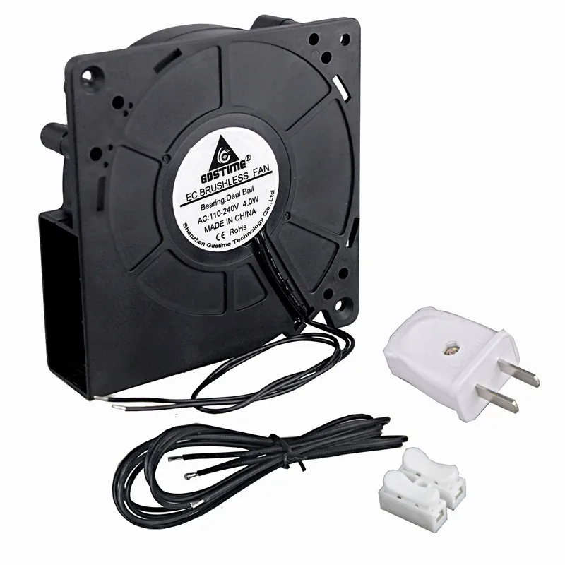 1 шт. Gdstime EC 120*120*32 мм 12 см двухшаровой осевой охладитель потока 110 в 120 240 x 32