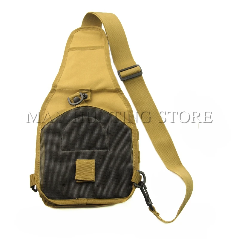 Тактическая Сумка-слинг на плечо Сумка для кемпинга камуфляжная нагрудная сумка