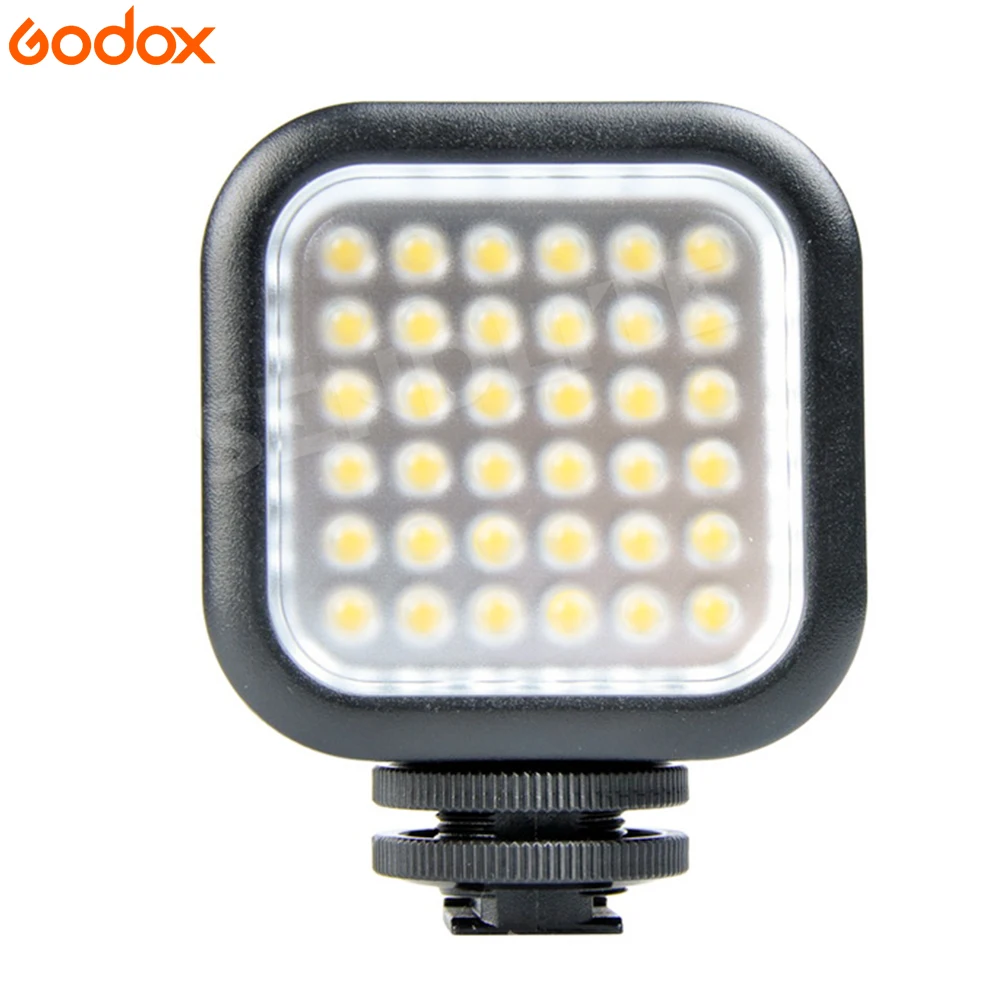 Оригинальный Godox LED 36 видео профессиональный Фотовспышки 5500 ~ 6500 К для DSLR Камера