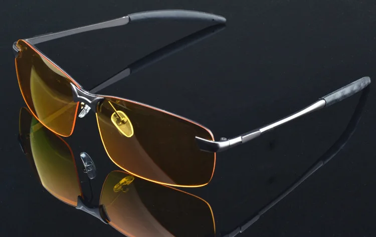 Мужская Серебристая/черная оправа MNFT из сплава для вождения занятий спортом на