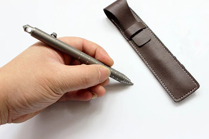 Online Panas! Hadiah Natal Titanium Alloy EDC Baut Pen Pertahanan Pena Taktis Tungsten Alloy Serangan Kepala Pena Tanda Tangan EDC Multi Alat