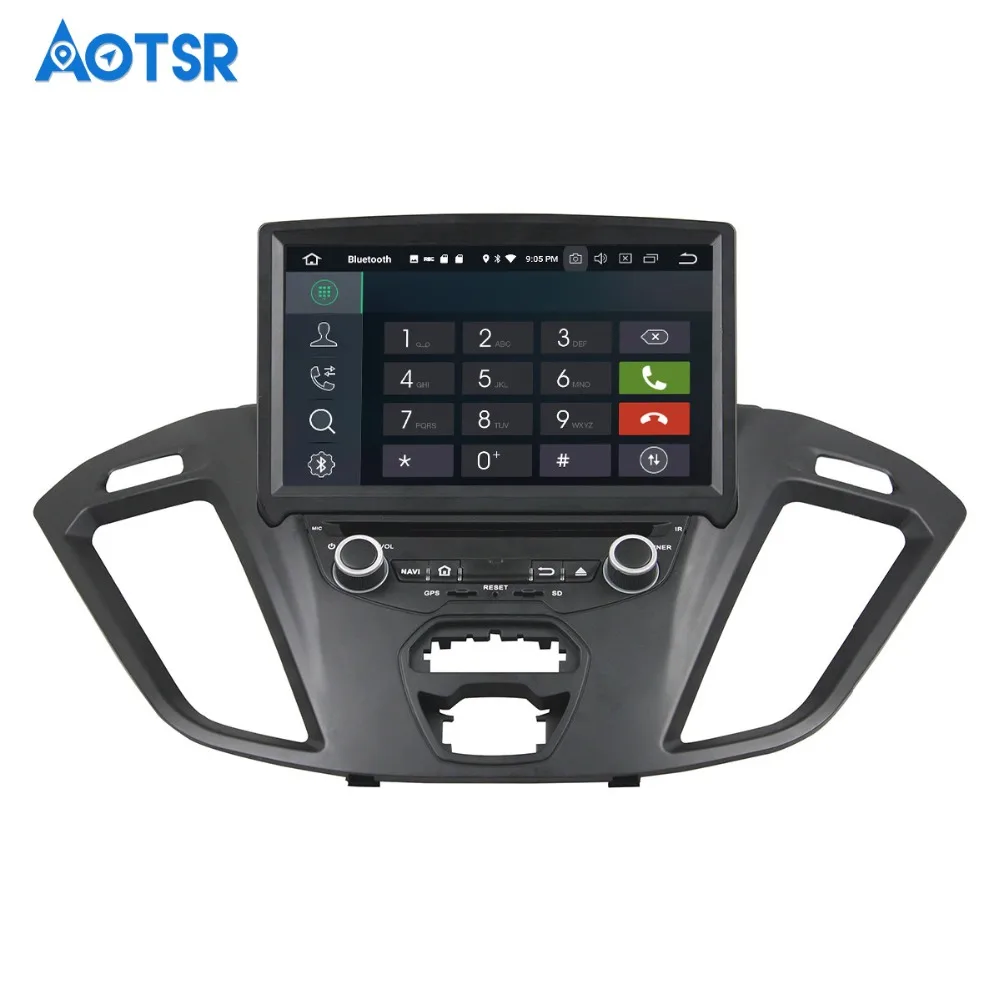 Автомобильный DVD плеер на Android 8 4 + 32 ГБ GPS навигация для Ford Transit Custom 2016 головное