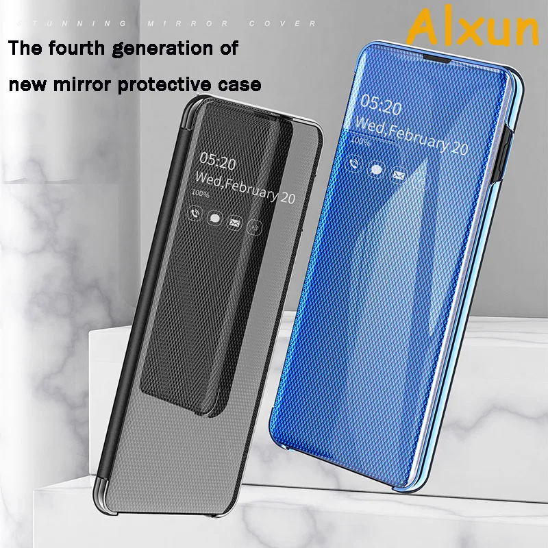Чехол Alxun для Samsung S10 Plus Lite зеркальные кобуры четвертого поколения автоматическое