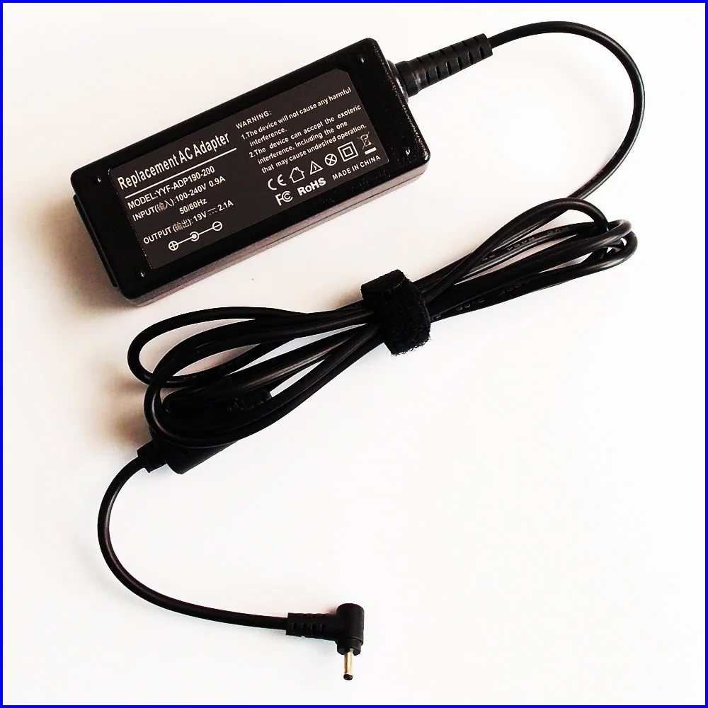 Адаптер переменного тока для ASUS Eee PC шнур питания ноутбука 1025CE 1025C 1225B 1225C 1015PEG 19V