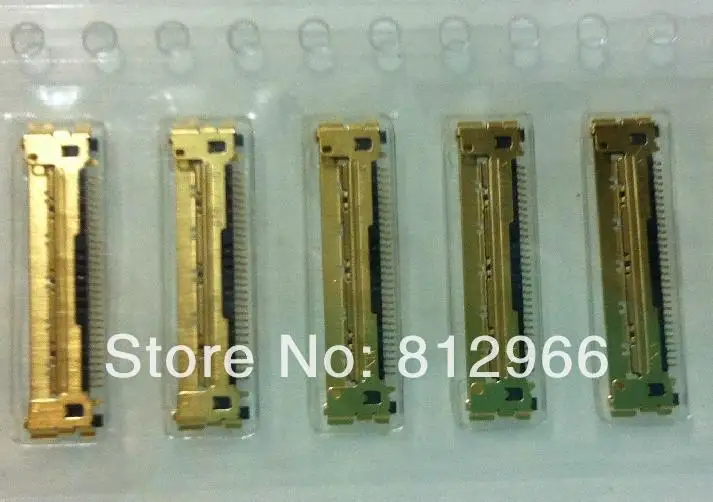 2 100 шт./лот для MacBook Air A1369 A1370 LVDS ЖК дисплей кабель FPC Разъем контакт на материнской