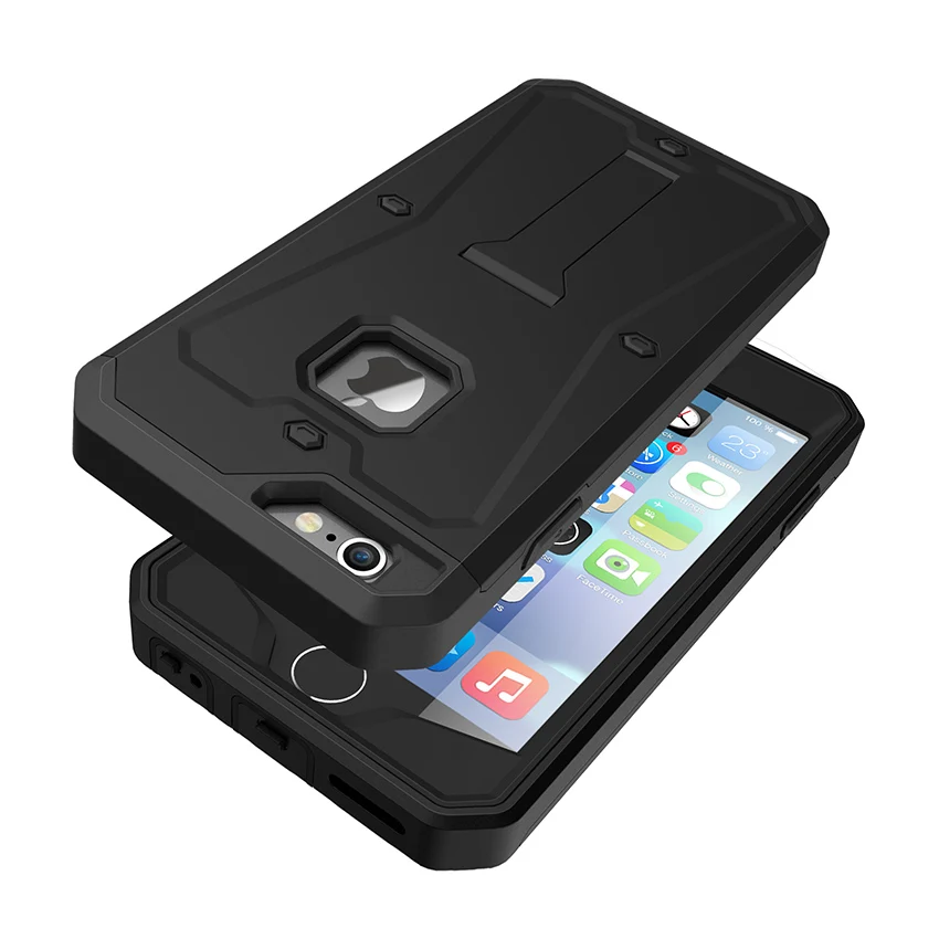 Сверхмощный прочный Чехол-бак противоударный чехол для телефона гибридный из