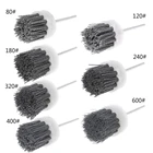 Насадка-щетка из абразивной стали для шлифовки и полировки дерева, нейлоновая насадка для мебели, деревянных скульптур