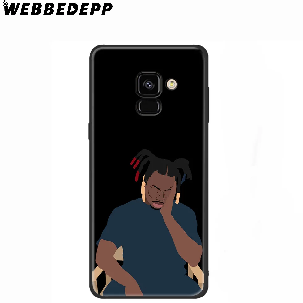 WEBBEDEPP Denzel Curry Rap Silicone Case for Samsung Galaxy A3 A5 A6 A7 A8 A9 A10 A20 A30 A40 A50 A70 M10 M20 M30 |