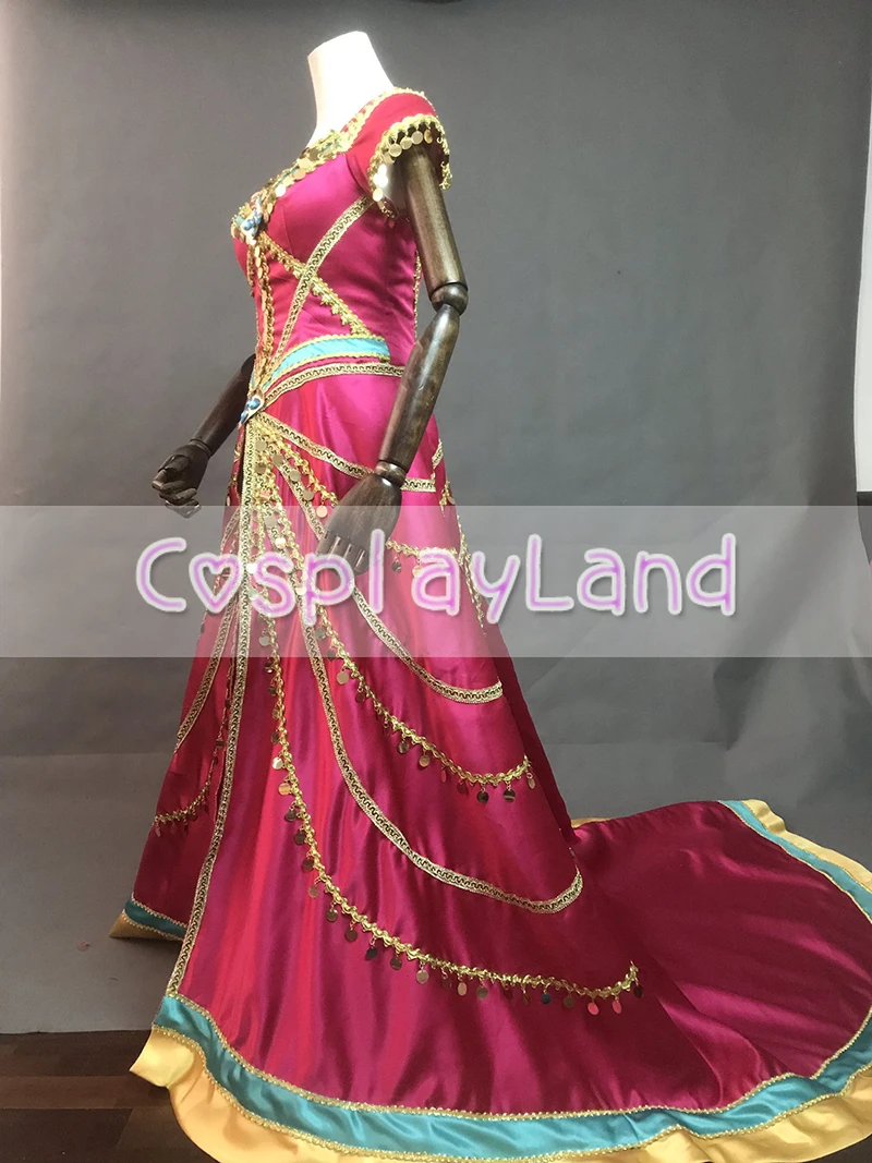 Карнавальный костюм принцессы жасмина из фильма Аладдин нарядное платье для