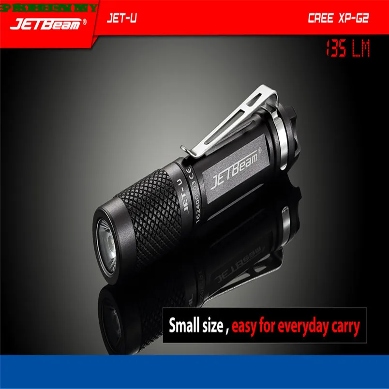 Новинка! JETbeam JET-U XP-G2 135LM мини портативный водонепроницаемый светодиодный фонарик# NO25